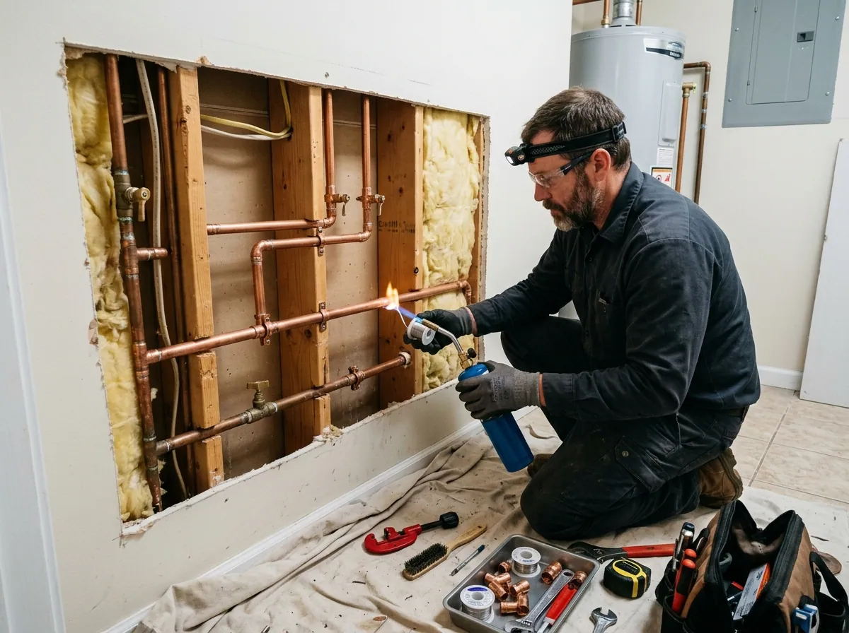 Partial Repiping Materials